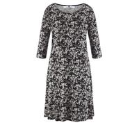 Jersey-Kleid 3/4-Arm Anna Aura schwarz 52