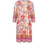 Jersey-Kleid Emma 3/4-Arm Green Cotton mehrfarbig 44