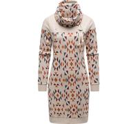 Jersey Kleid mit Schlauchkragen "Chlloe Aztec YOUMODO" Ecru XXXL