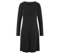 Jersey-Kleid Rundhals-Ausschnitt Peter Hahn schwarz 40