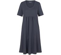 Jersey-Kleid Selma 1/2-Arm Green Cotton blau 40