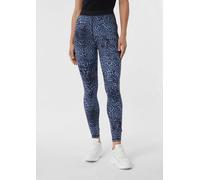 Jersey-Leggings mit All-over-Leo-Print blau 36