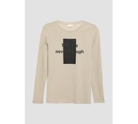 Jersey-Longsleeve mit gummiertem 3D-Print 158/164 Beige 2156748.8138.158_164