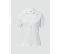 Jersey-Polo mit Knopfleiste 40 weiß 2166324.0100.40