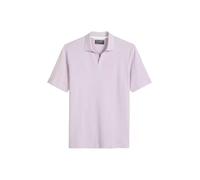 Poloshirt MARC O'POLO "aus Baumwoll-Leinen-Mix", Herren, Gr. XXL, scatterot orchid, Obermaterial: 80% Baumwolle, 20% Leinen, unifarben, regular fit, Shirts (99513059-XXL) scatterot orchid