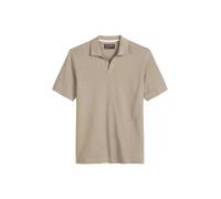 Marc O'Polo Poloshirt Leinenmix Grau XXL Charleston gray