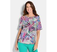 Jersey-Shirt im Doppelpack türkis 44