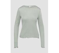 Jersey-Shirt mit Glitzergarn XL grün 2153404.7219.XL