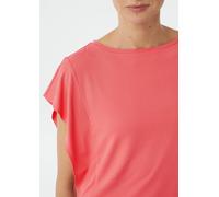 Jersey-Shirt mit Volant pink 34