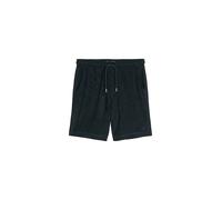 Marc O'Polo Regular Fit Sweatshorts aus reinem Baumwoll-Frottee in Dunkelblau, Größe M