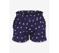 Jersey-Shorts mit Herzen Mädchen BLUE SEVEN Bio-Baumwolle blau Gr. 98/104