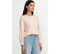Jersey-Sweatshirt mit Puffärmeln XL white stone