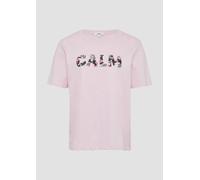 Jersey-T-Shirt im Relaxed Fit mit Artwork 44 Rosa 2165852.41D0.44