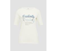 s.Oliver Jersey-T-Shirt im Slim Fit mit Frontprint