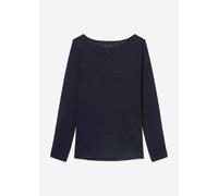 Marc O'Polo Damen Langarmshirt B01226152199 (811) aus Bio-Baumwolle Blau (Manic Midnight) M