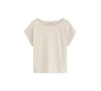 T-Shirt MARC O'POLO "aus weichem Baumwoll-Slub-Jersey", Damen, Gr. XS, grau silk, Obermaterial: 100% Baumwolle, unifarben, Basic, regular fit, U-Boot-Ausschnitt, normaler Saum, Shirts T-Shirt (9423833