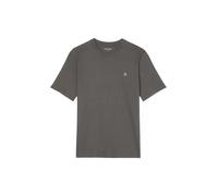 Marc OߴPolo Herren T-Shirt aus Bio-Baumwolle mit Rundhalsausschnitt, Grau (Grau), 3XL