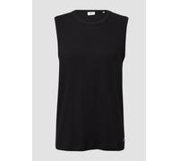 Jersey-Tanktop mit Rippstruktur L schwarz 2166839.9999.L