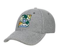 Stetson Jersey x The Feebles Baseballcap Stoffcap Sportlich meliertes Design Unisex Frühjahr bis Winter grau One Size