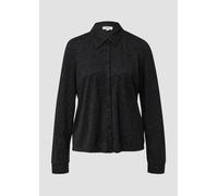 Jerseybluse mit Glitzergarn 38 schwarz 2172301.9999.38