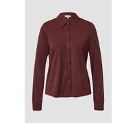 Jerseybluse mit Glitzergarn 46 rot 2172301.3902.46