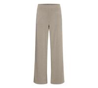 Jerseyhose B.YOUNG "Jerseyhose BYROWAN", Damen, Gr. S, N-Gr, beige (roasted cashew melange), Obermaterial: 75% Polyester PES. 21% Viskose CV. 4% Elasthan EL., Hosen Jerseyhose (86399240-S) roasted cas