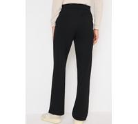 Jerseyhose CECIL "NEELE", Damen, Gr. S (38), Länge 32, schwarz, Web, Obermaterial: 61% Viskose, 32% Polyamid, 7% Elasthan. Futter: 100% Polyester, unifarben, loose fit lang, Hosen Jerseyhose, mit elas