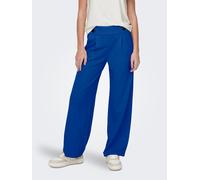 Jerseyhose JDY "JDYGEGGO NEW LONG PANT JRS NOOS", Damen, Gr. L (40), Länge 32, schwarz (surf the web detail:schwarz buttons), Jersey, Obermaterial: 95% Polyester, 5% Elasthan, unifarben, relaxed fit l