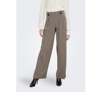 JdY Damen Jdygeggo New Long Pant JRS Noos Culotte, Driftwood/Detail:Black Buttons, S / 32L EU