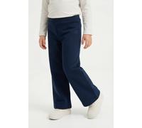 Jerseyhose KIDS ONLY "KOGADA-NELLA HEART PANT FR JRS NOOS", Mädchen, Gr. 164, N-Gr, navy blazer print:navy blazer emb. heart, Jersey, Obermaterial: 53% Polyester, 42% Viskose, 5% Elasthan, unifarben,