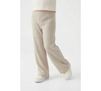 Jerseyhose KIDS ONLY "KOGNELLA PANT JRS", Mädchen, Gr. 158, N-Gr, beige (pumice stone detail:melange), Jersey, Obermaterial: 65% Polyester, 30% Viskose, 5% Elasthan, meliert, relaxed fit knöchellang, 