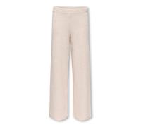 Jerseyhose KIDS ONLY "KOGNELLA PANT JRS", Mädchen, Gr. 164, N-Gr, pumice stone detail:melange, Jersey, Obermaterial: 65% Polyester, 30% Viskose, 5% Elasthan, meliert, relaxed fit knöchellang, Hosen Je