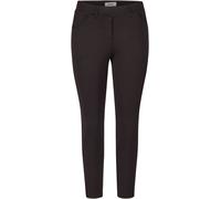 Jerseyhose KJBRAND "Jenny", Damen, Gr. 56, N-Gr, schwarz, Web, Obermaterial: 50% Polyester, 45% Viskose, 5% Elasthan, figurbetont knöchellang, Hosen Jerseyhose (15759240-56) schwarz