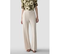 Jerseyhose LECOMTE "Hose", Damen, Gr. 48, Normalgrößen, beige, 55%Viskose, 40%Polyester, 5%Elastan, unifarben, weit, Hosen Jerseyhose (98012808-48) beige