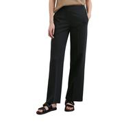 Jerseyhose MARC O'POLO "aus Interlock-Qualität", Damen, Gr. 46, Normalgrößen, schwarz (m990), Obermaterial: 96% Baumwolle, 4% Elasthan, unifarben, slim fit normal, Hosen Jerseyhose (29744536-46) m990