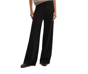 Jerseyhose MARC O'POLO "aus kompaktem Interlockjersey", Damen, Gr. 32, Normalgrößen, schwarz, Twill, Obermaterial: 70% Viskose, 25% Polyamid, 5% Elasthan, unifarben, normal, Hosen Jerseyhose (45983309