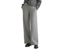 Jerseyhose MARC O'POLO "aus Organic Cotton-Mix", Damen, Gr. 40, Normalgrößen, light grau, Obermaterial: 87% Baumwolle, 11% Polyester, 2% Elasthan, unifarben, relaxed fit normal, Hosen Jerseyhose (8952