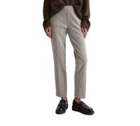 Jerseyhose MARC O'POLO "aus Organic Cotton-Mix", Damen, Gr. 44, Normalgrößen, dunkelgrau, Obermaterial: 63% Baumwolle, 35% Polyester, 2% Elasthan, unifarben, slim fit kurz, Hosen Jerseyhose (90290200-