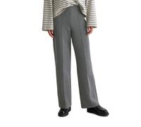 Jerseyhose MARC O'POLO "aus Organic Cotton-Mix", Damen, Gr. 44, Normalgrößen, warm granite melange, Obermaterial: 91% Baumwolle, 9% Polyester, unifarben, relaxed fit normal, Hosen Jerseyhose (91137957