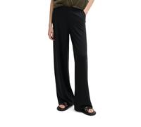 Jerseyhose MARC O'POLO "aus TENCEL™ Modal", Damen, Gr. XL, Normalgrößen, schwarz, Obermaterial: 96% Modal, 4% Elasthan, unifarben, loose fit normal, Hosen Jerseyhose (35467353-XL) schwarz
