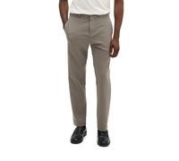 Jerseyhose MARC O'POLO "aus weichem Bio-Baumwoll-Mix", Herren, Gr. L, Normalgrößen, beige (graphite dust), Obermaterial: 68% Baumwolle, 17% Polyester, 15% Elasthan, unifarben, regular fit normal, Hose