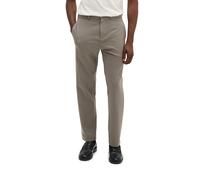 Jerseyhose MARC O'POLO "aus weichem Bio-Baumwoll-Mix", Herren, Gr. S, Normalgrößen, beige (graphite dust), Obermaterial: 68% Baumwolle, 17% Polyester, 15% Elasthan, unifarben, regular fit normal, Hose