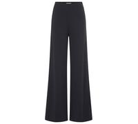 Jerseyhose MARC O'POLO, Damen, Gr. 34, N-Gr, martime blau, Jersey, Obermaterial: 70% Viskose, 25% Polyamid, 5% Elasthan, weit lang, Hosen Jerseyhose, MODEL MARGO WIDE - COMFORT JERSEY, mid waist (4535