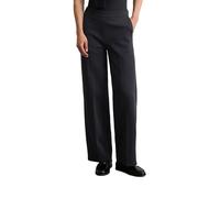 Jerseyhose MARC O'POLO, Damen, Gr. 42, N-Gr, deep night blau, Obermaterial: 78% Baumwolle, 18% Polyester, 4% Elasthan, regular fit lang, Hosen Jerseyhose, regular fit, weite Form, elastischer Bund (51