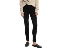 Jerseyhose MARC O'POLO "mit breitem Bund", Damen, Gr. S, Normalgrößen, schwarz, Sweatware, Obermaterial: 71% Viskose, 24% Polyamid, 5% Elasthan, unifarben, regular fit normal, Hosen Jerseyhose (551457
