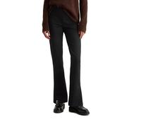 Jerseyhose MARC O'POLO "mit breitem Bund", Damen, Gr. XXL, Normalgrößen, schwarz, Sweatware, Obermaterial: 71% Viskose, 24% Polyamid, 5% Elasthan, unifarben, regular fit lang, Hosen Jerseyhose (693322