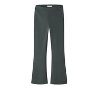 Jerseyhose NAME IT "NKFFRIKKALI für Mädchen mit ausgestelltem Bein und Viskose", Mädchen, Gr. 98, N-Gr, urban chic, Jersey, Obermaterial: 67% Viskose, 28% Polyester, 5% Elasthan, unifarben, ausgestell