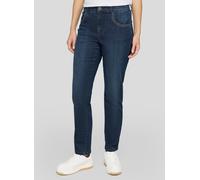 Jerseyhose RABE "Hose", Damen, Gr. 36, Normalgrößen, dunkelblau, 92%Baumwolle 6%Polyester 2%Elasthan, unifarben, gerade, Hosen Jerseyhose (66849627-36) dunkelblau