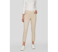 Jerseyhose RABE "Hose", Damen, Gr. 40, Normalgrößen, beige, 90%Baumwolle, 8%Polyester, 2%Elastan, unifarben, relaxed fit, Hosen Jerseyhose (46891349-40) beige