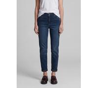 Jerseyhose RABE "Hose", Damen, Gr. 42, Normalgrößen, blau (dunkelblau), Obermaterial: 99% Baumwolle, 1% Elasthan, unifarben, weit, Hosen Jerseyhose (77473143-42) dunkelblau